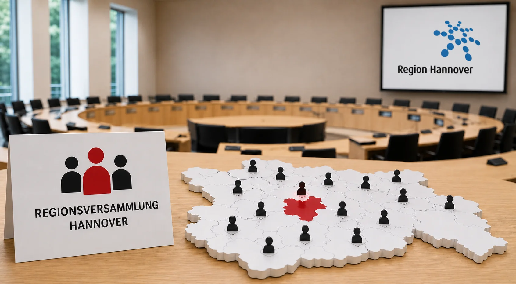 Regionsversammlung Hannover mit Vertretung der Städte und Gemeinden der Region